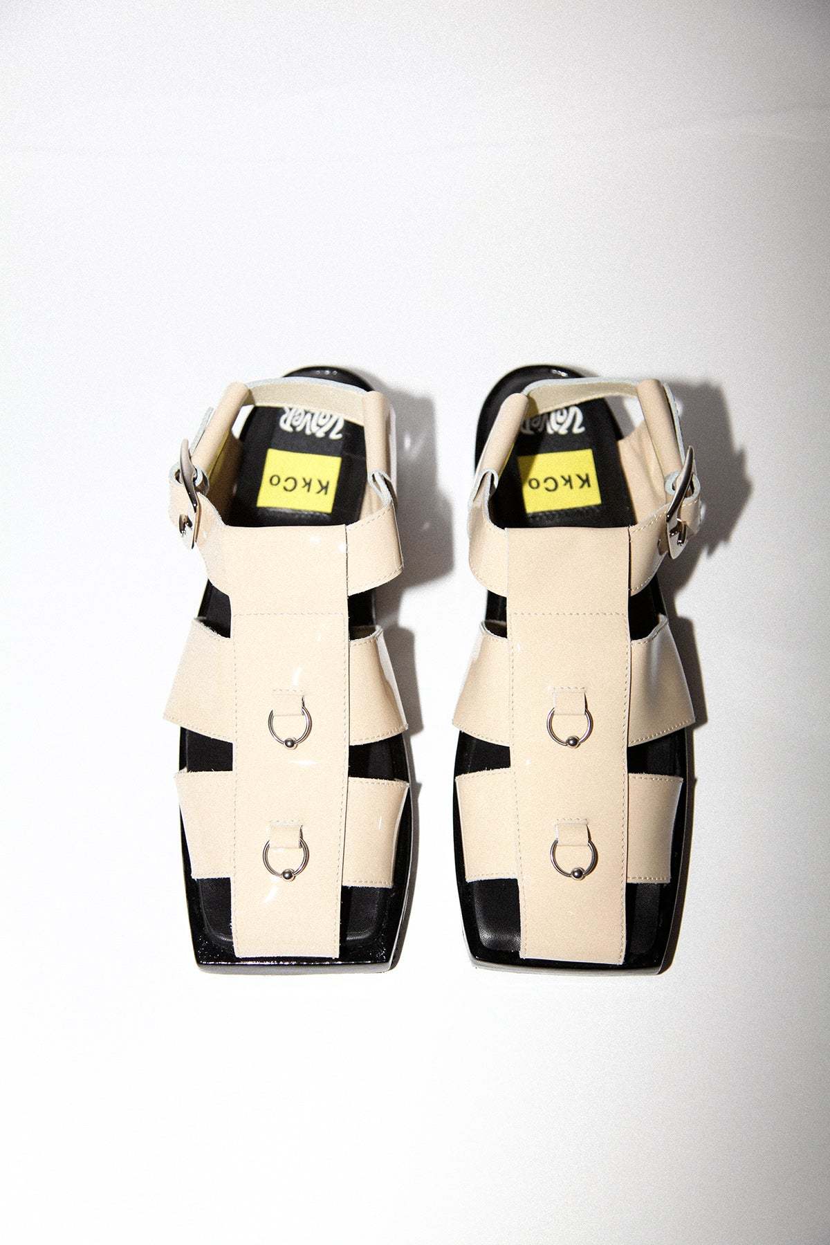 KkCo Pierced Fisherman Sandal - Mushroom - Image 1 of 7