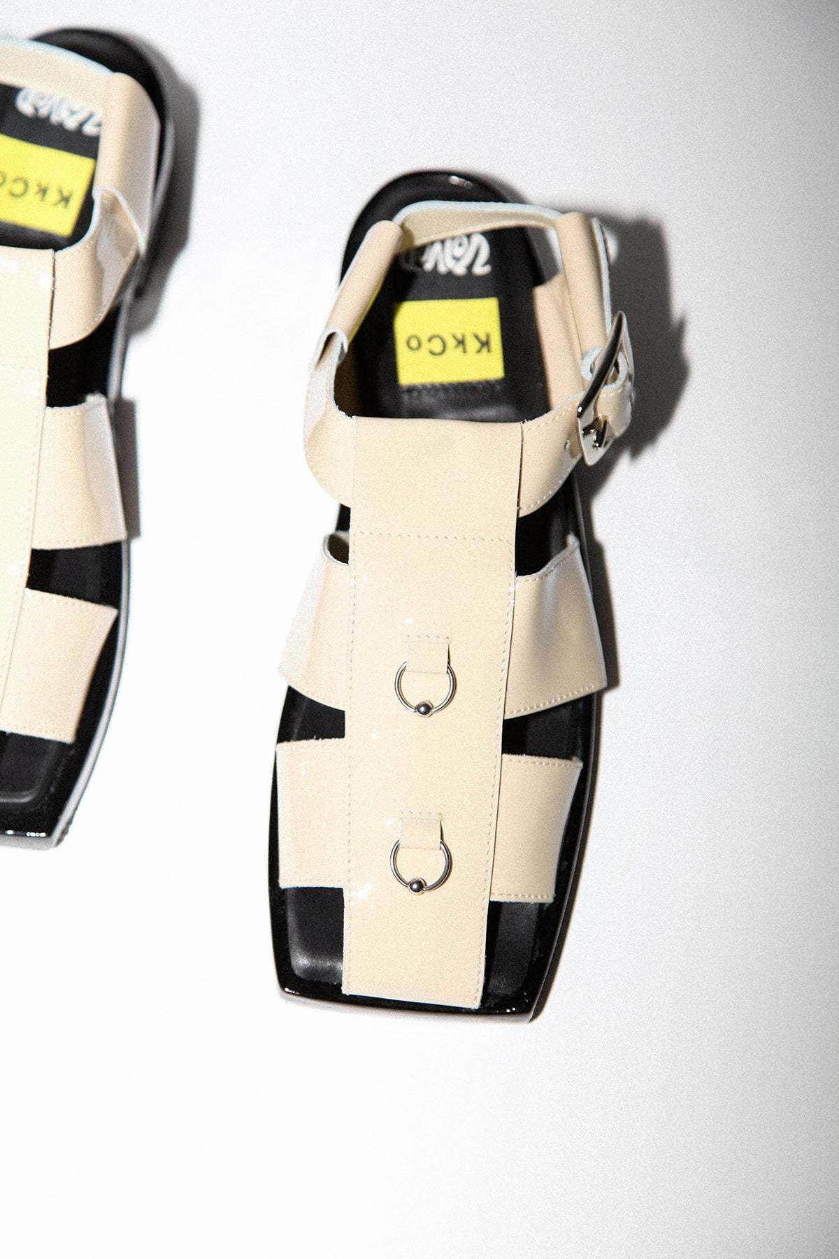 KkCo Pierced Fisherman Sandal - Mushroom - Image 2 of 7