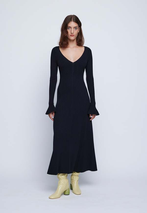 Anna Quan Larissa Dress - Raven | Garmentory