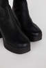 "INTENTIONALLY __________." Marlowe Vegan Platform Boot - Black Sole - Thumbnail 4