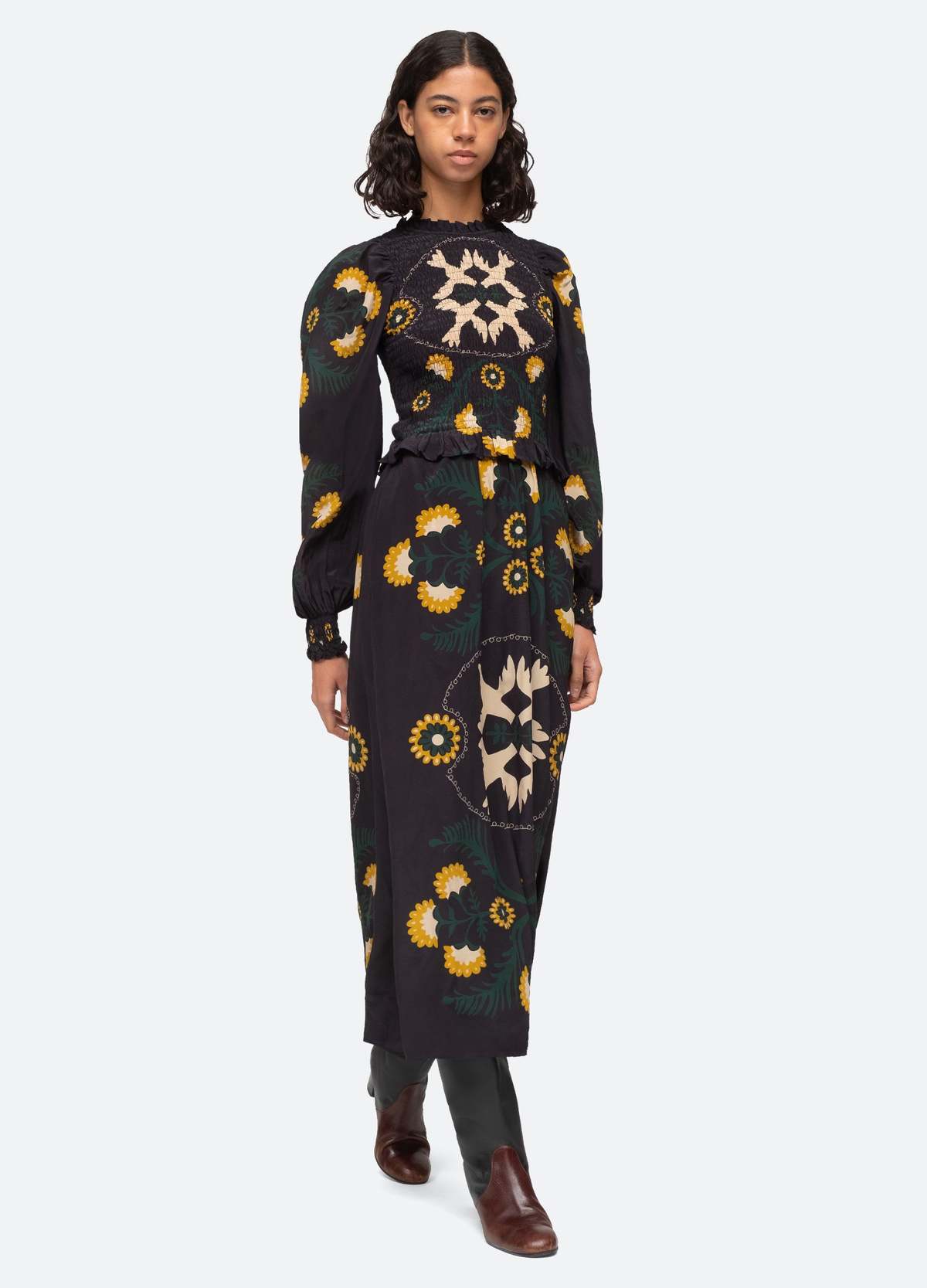 Sea New York PATTY PRINT L/S DRESS ワンピース Sea New York PATTY PRINT L/S DRESS ワンピース sea new york | st