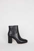 "INTENTIONALLY __________." HANNAH RACHEL HEELED BOOT - CLAY/Black - Thumbnail 6