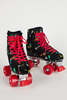 "INTENTIONALLY __________." Rexing Roller Skate - Black - Thumbnail 1