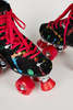 "INTENTIONALLY __________." Rexing Roller Skate - Black - Thumbnail 3