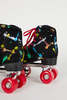 "INTENTIONALLY __________." Rexing Roller Skate - Black - Thumbnail 4