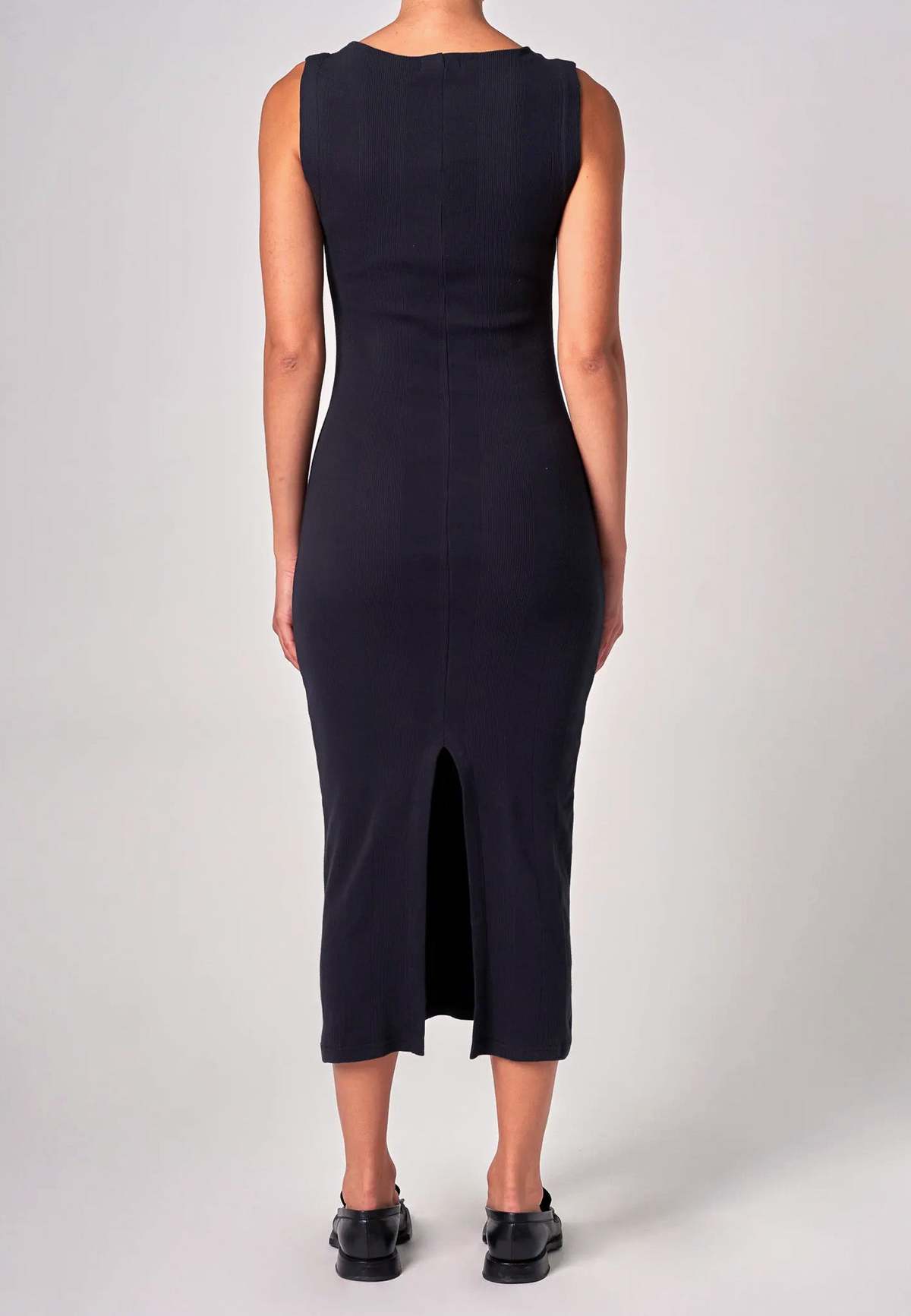 NEUW Frenchie 90's Maxi Dress - Black - Image 2 of 4