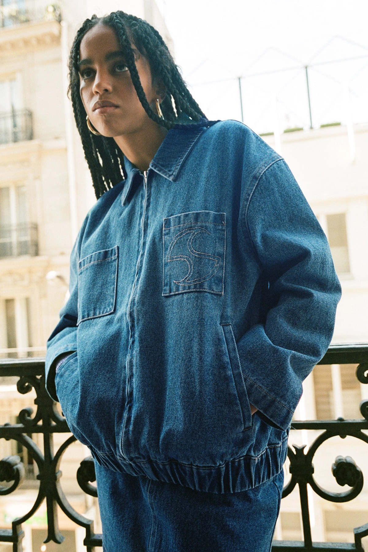 Opera Sport Dakota Jacket - Indigo Blue | Garmentory