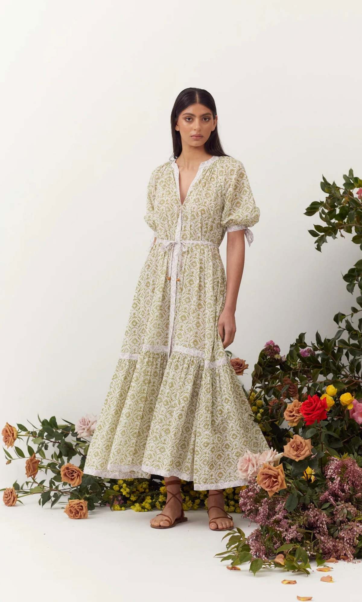Hannah Artwear Frankie Dress - Laurel | Garmentory