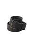 Forte Forte Nero Buckle Leather Belt - Nero - Thumbnail 1