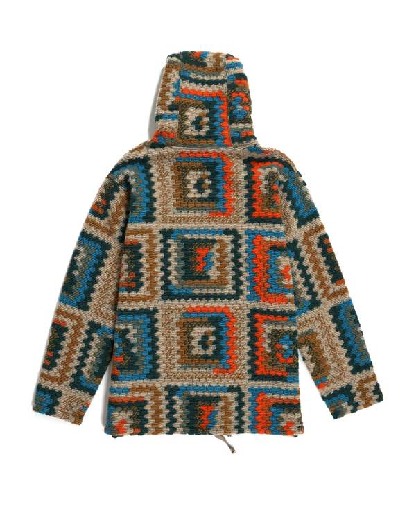 Engineered Garments Poly Wool Crochet Knit Long Sleeve Hoody