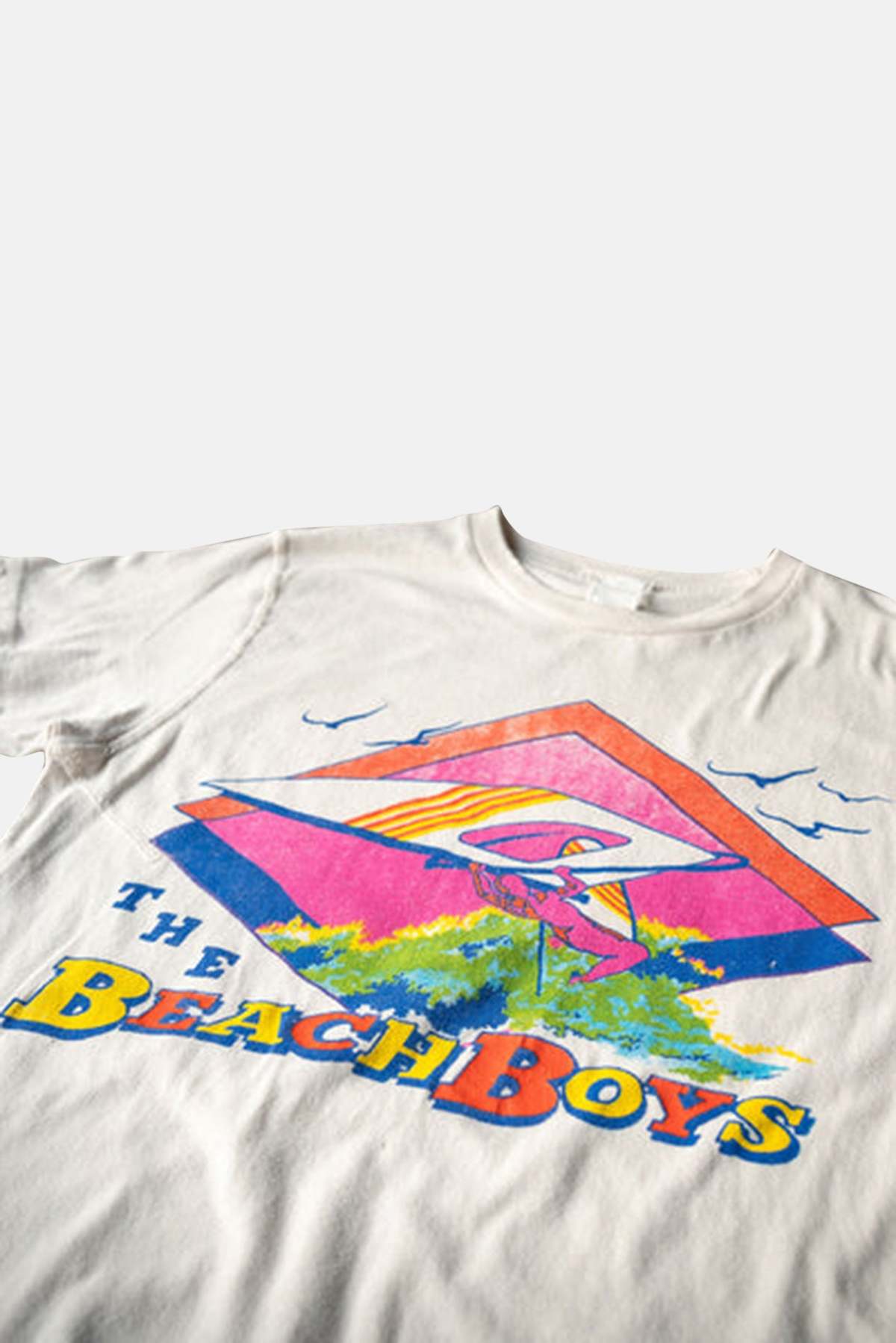 MadeWorn Beach Boys '84 Celebration Tee - Vintage White - Image 3 of 6