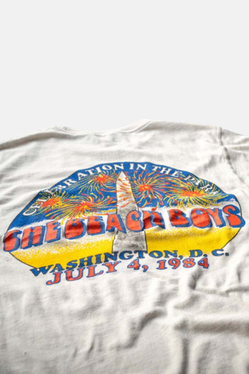 MadeWorn Beach Boys '84 Celebration Tee - Vintage White