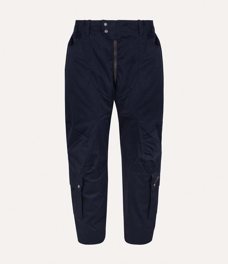 Vivienne Westwood Chap Track Trousers - Navy | Garmentory