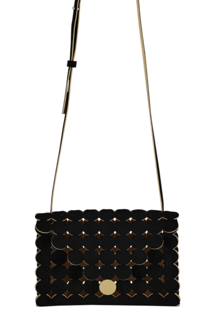 Mary Al Terna Moon Shoulder Bag - Black | Garmentory
