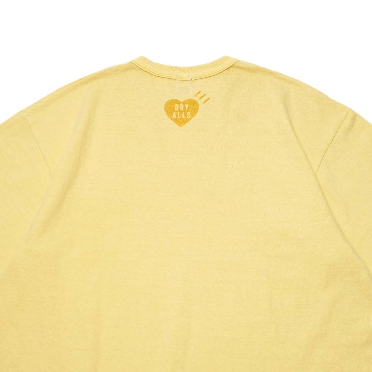 Human Made PLANT DYED T-SHIRT - Yellow | Garmentory