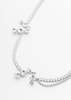 DEPARTMENT Rhinestone Soft Candy Necklace - Silver - Thumbnail 4