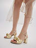 Maguire  Noto  Heel - Gold - Thumbnail 2