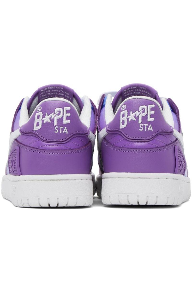 Bape SK8 STA #1 Sneakers - Purple | Garmentory