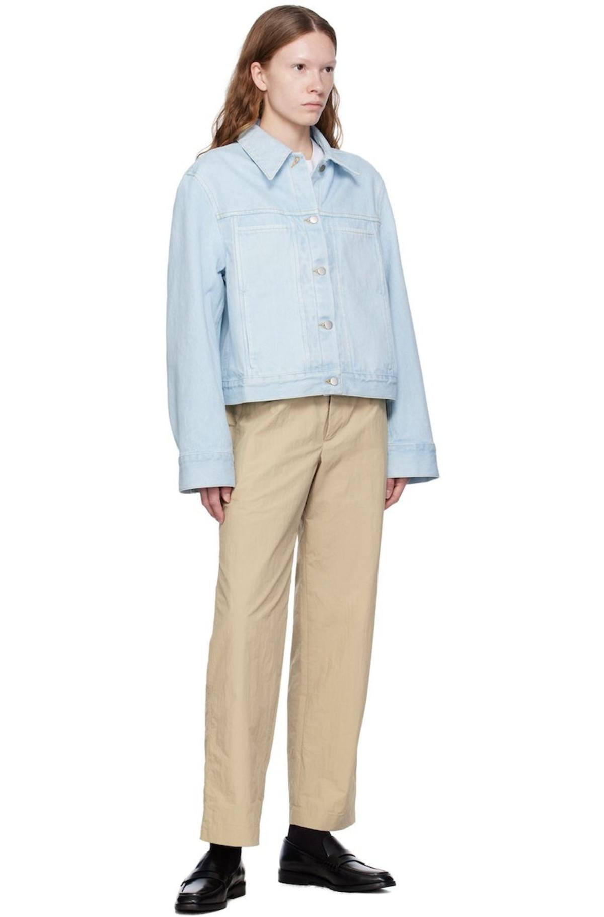 Studio Nicholson Petar Denim Jacket - Blue | Garmentory