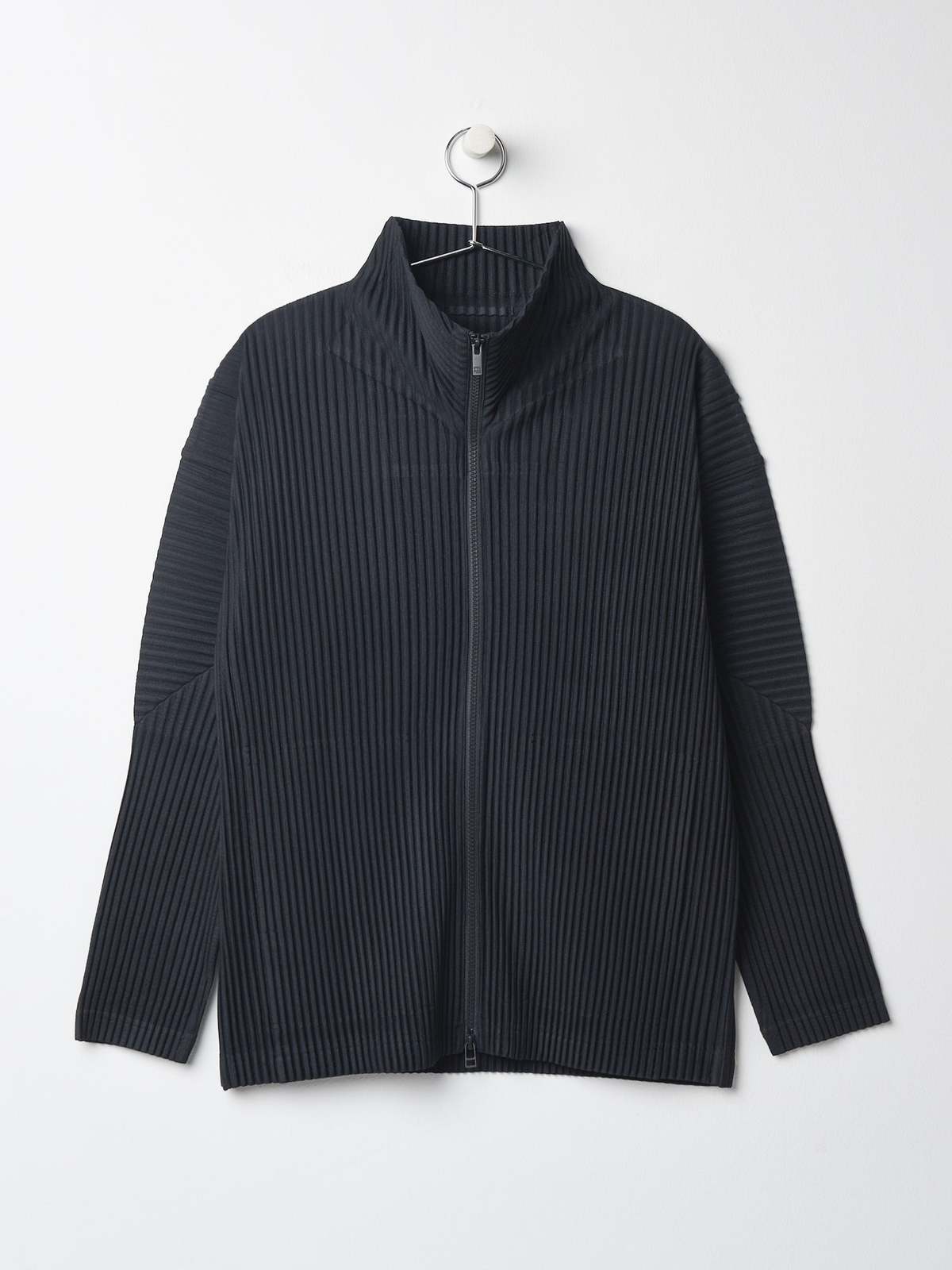 Homme Plisse Issey Miyake Basic Jacket - Black | Garmentory