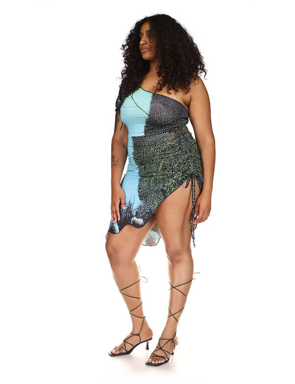 Tyler McGillivary Dani Dress - Green Butterfly | Garmentory
