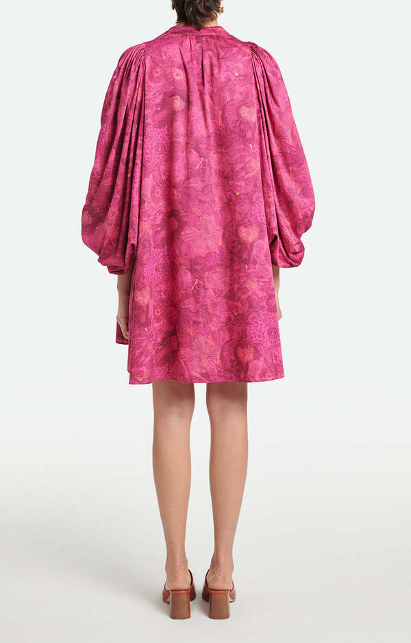 vanessa bruno pink dress Vanessa Bruno Pink Floral Abaca Dress Size 40 FR / 8 US $375