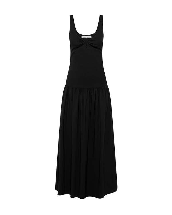 green emerald velvet dress CYRUS DRESS (LIMONCELLO)  ANNA QUAN US