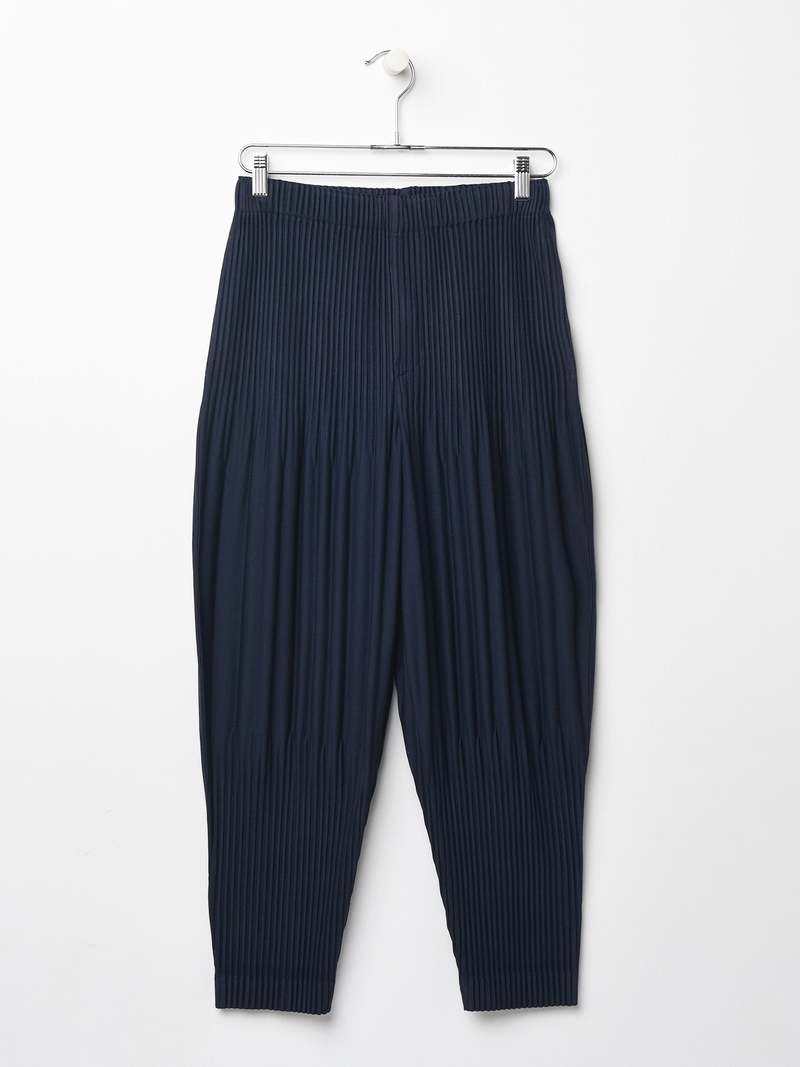 Homme Plisse Issey Miyake Basic Pants - Navy | Garmentory