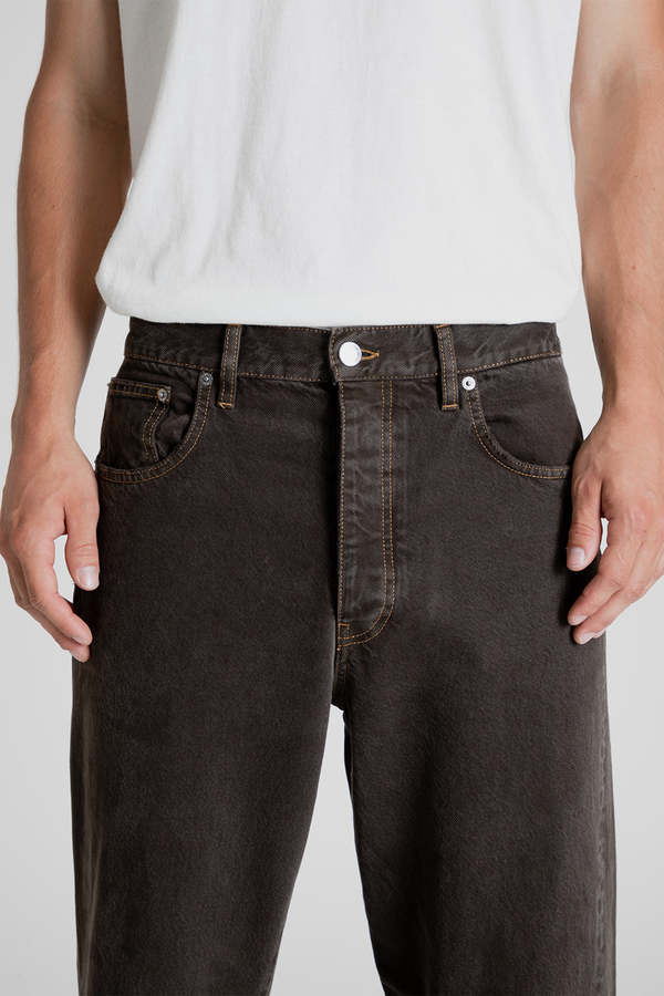 Sunflower Denim Wide Twist Jeans - Vintage Brown | Garmentory