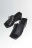 St Agni  Maria Wedge - Black - Thumbnail 1