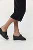 St Agni  Maria Wedge - Black - Thumbnail 2
