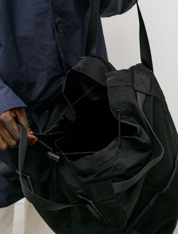 Hender Scheme Tape tote bag black 黒 Hender Scheme Tape tote bag / black - ALPOA