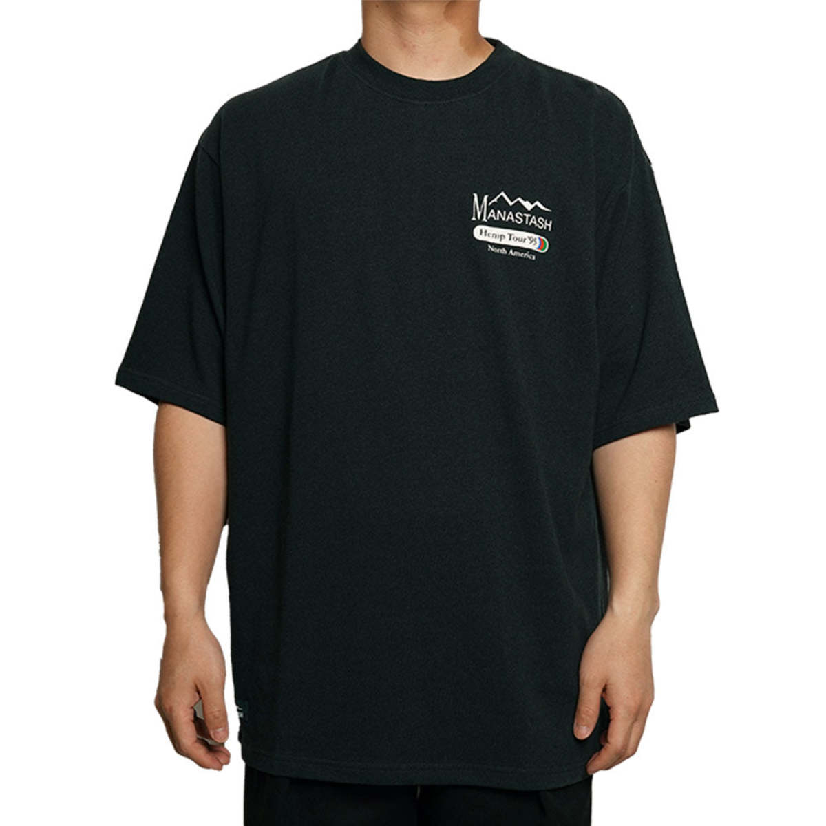 Manastash Hemp T-Shirt - Tour/Black | Garmentory