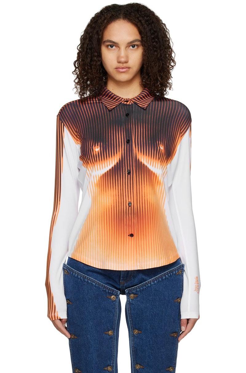 JEAN PAUL GAULTIER Y PROJECT トップス パワーネット Y/Project Jean Paul Gaultier Edition Shirt | Garmentory