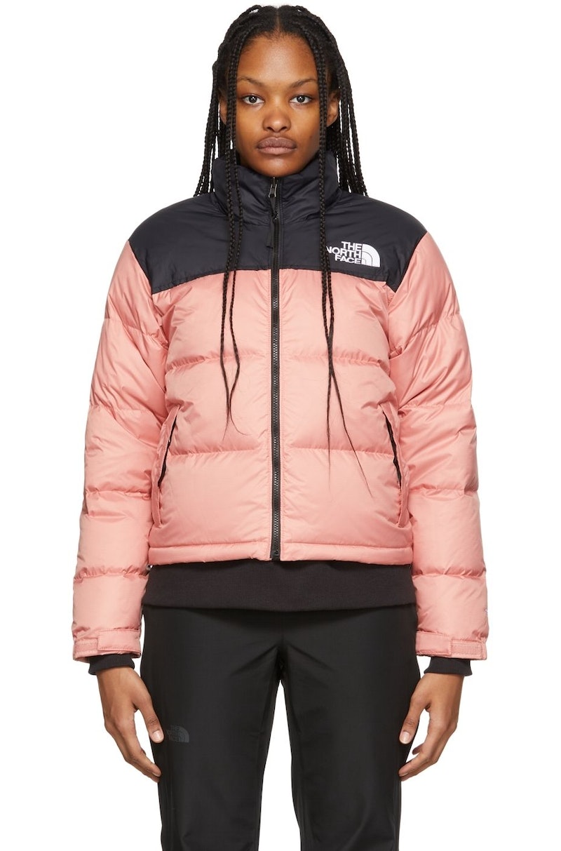 rose frill down jacket sovisoon ブラウン THE-NORTH-FACE-1996-Retro-
