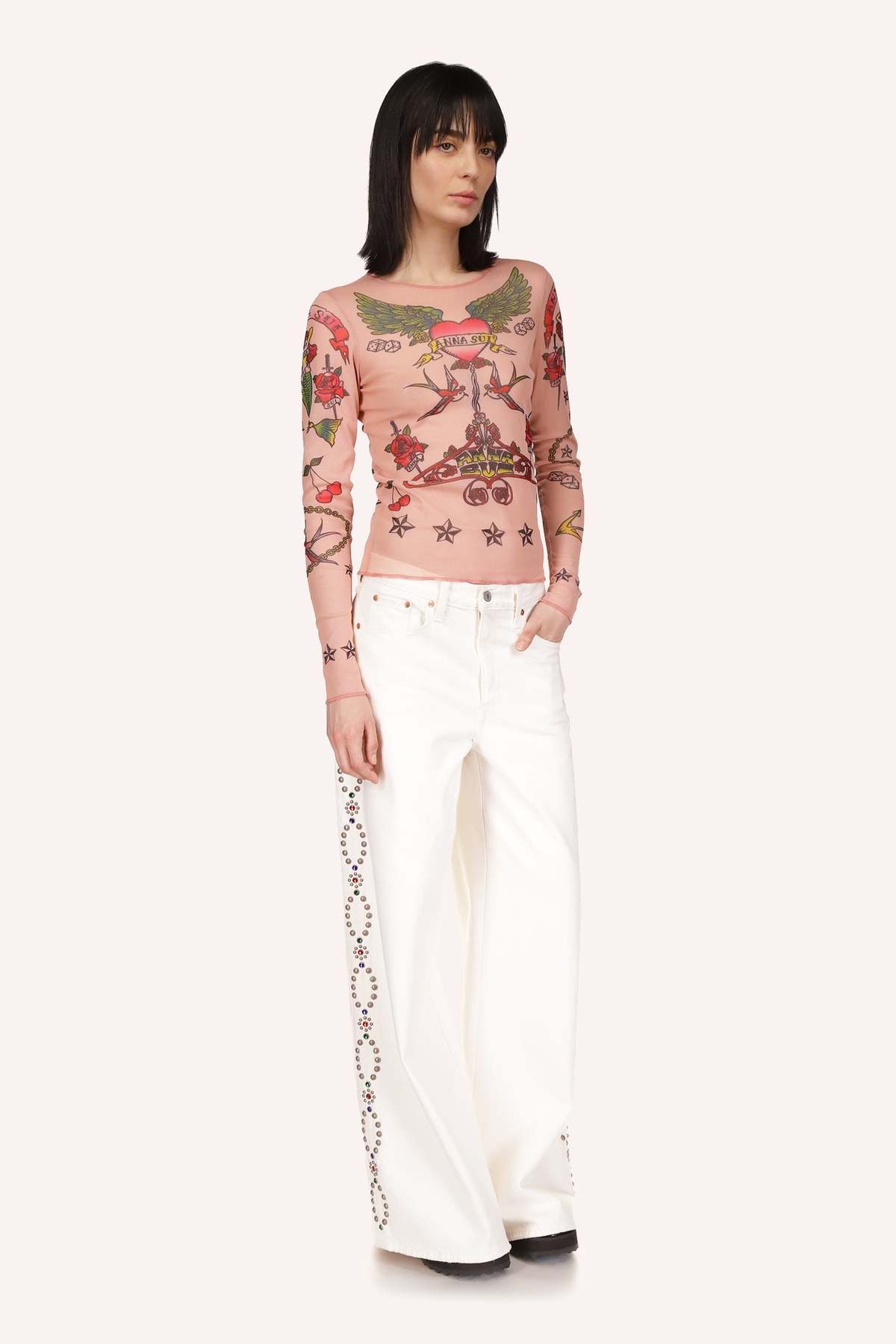 カットソー(長袖/七分) melt the lady horoscope tattoo tops nude 2025年最新】horoscope tattoo tops nudeの人気アイテム - メルカリ