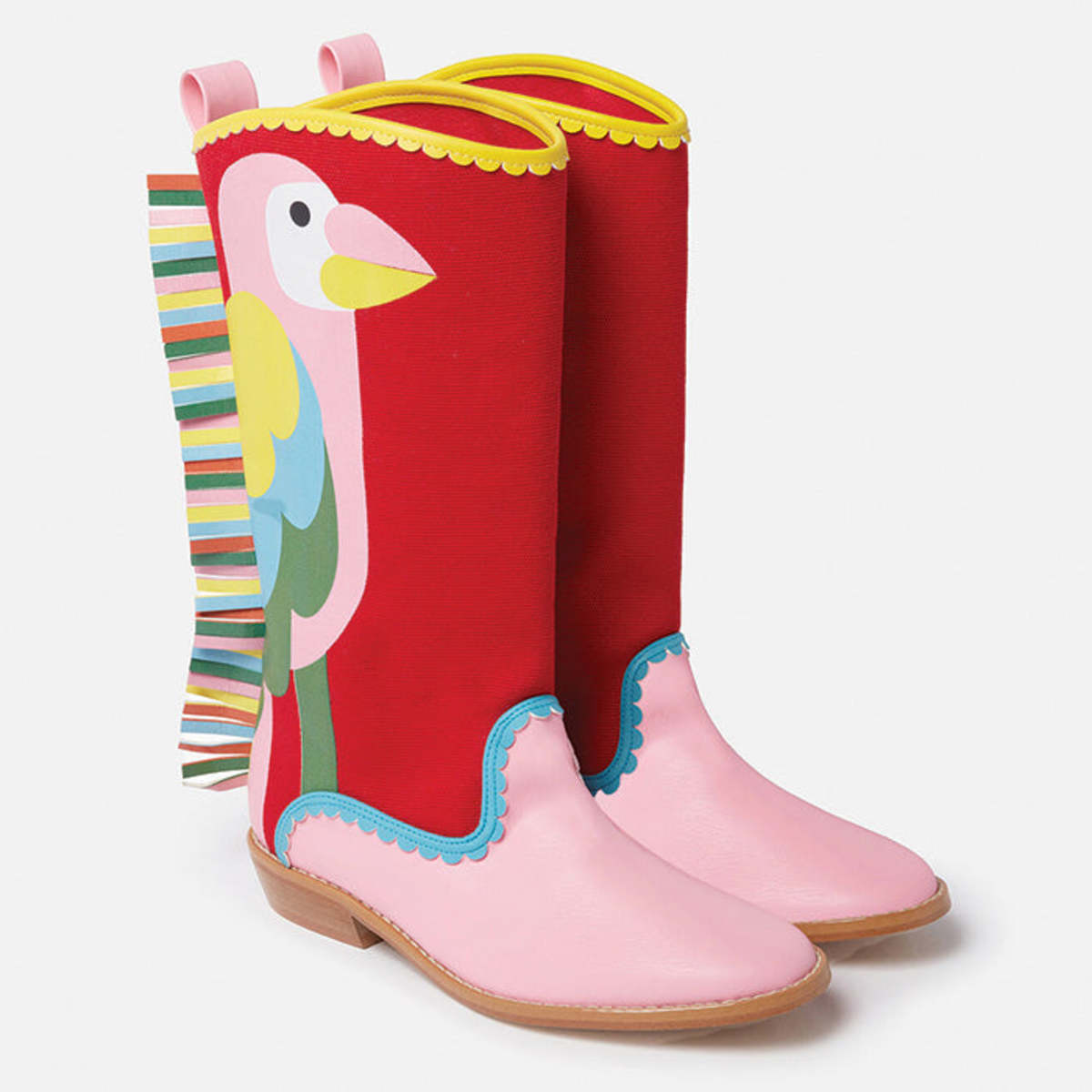 ショートブーツ・ブーティ Stella McCartney FW22 COWBOY BOOTS (810134_W1IL02530) Faux leather cowboy boots in brown - Stella Mc Cartney