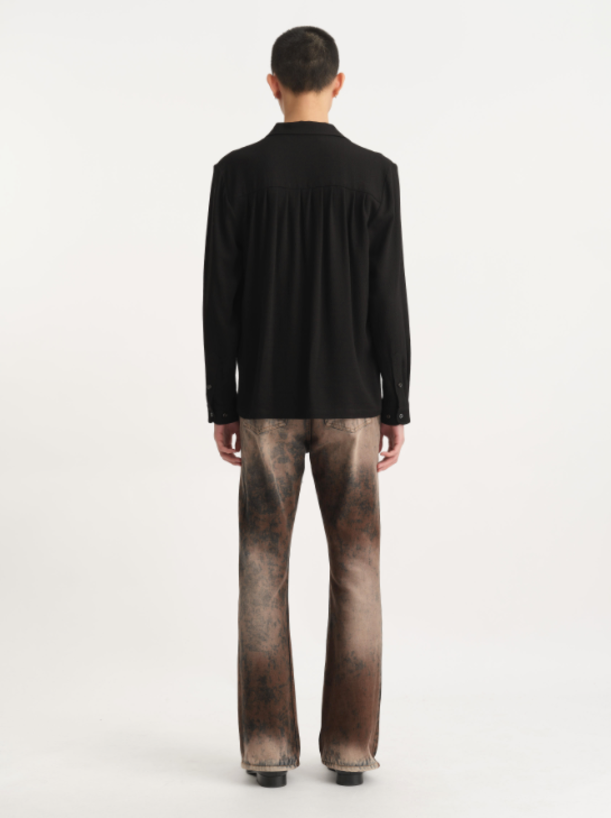 Séfr RAMPOUA SHIRT Séfr Rampoua Shirt - Black | Garmentory