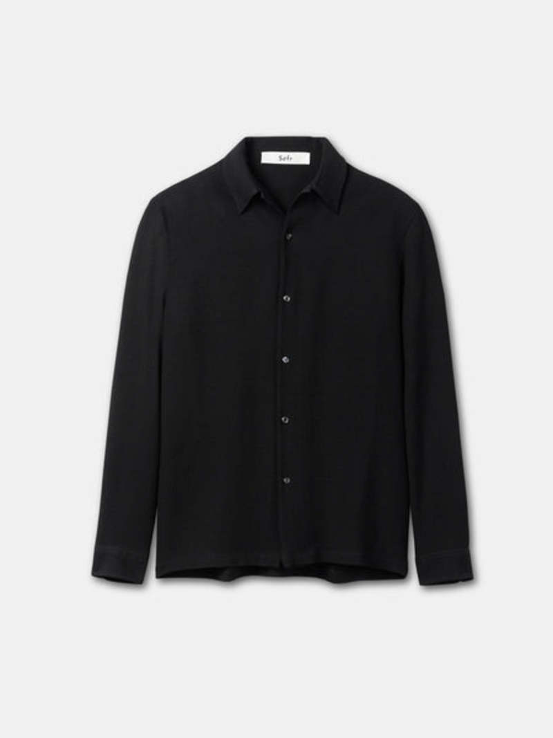 Séfr Rampoua Shirt - Black | Garmentory