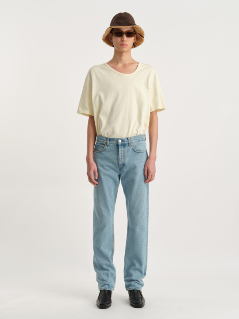 在庫処分セール 言い換え sefr 24SS STRAIGHT JEANS CUT パンツ