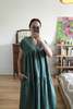 Ursa Minor Studio Gloria Linen Dress - Laurel - Thumbnail 2