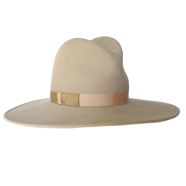 Yestadt Millinery Peaks wide brimmed fedora | Garmentory display picture 1