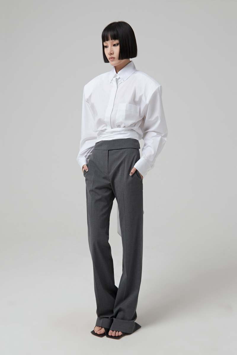 ALEXANDRE VAUTHIER Wrap Over Top - White