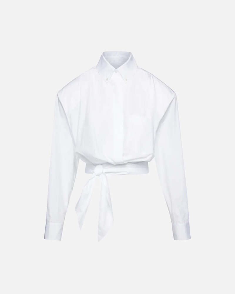 ALEXANDRE VAUTHIER Wrap Over Top - White