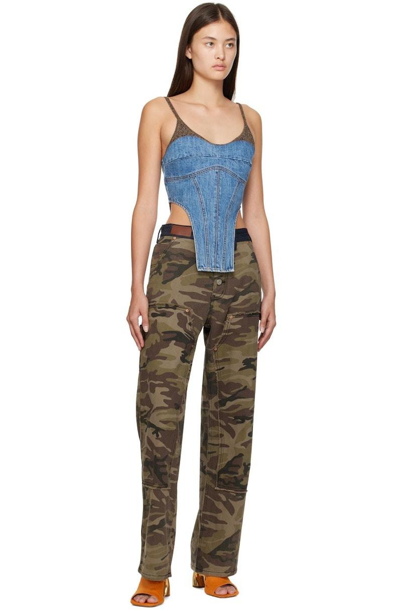 ANDERSSON BELL Jeans - Khaki Camouflage | Garmentory