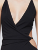 Bec + Bridge Zadie Wrap Cut Out Maxi Dress - Black - Thumbnail 3