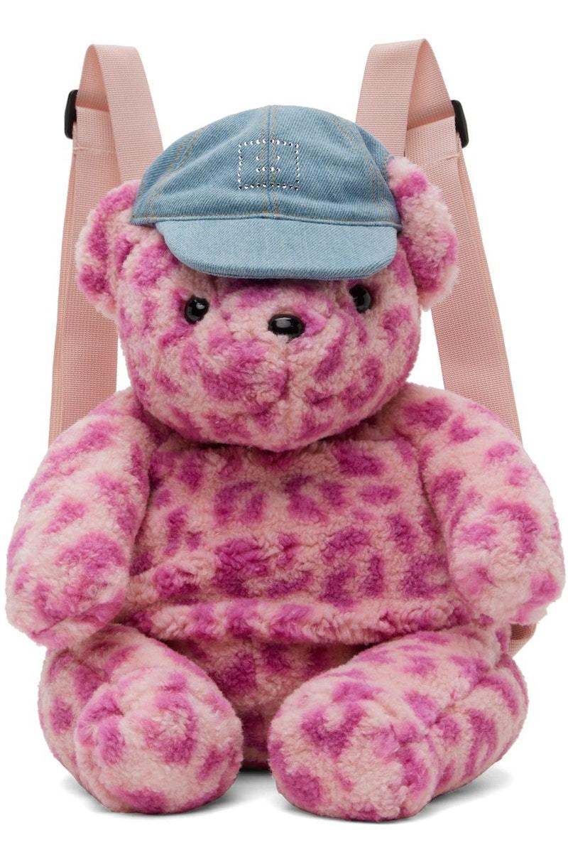 Acne Studios Teddy Backpack - Pink | Garmentory