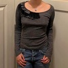 Blumarine Y2K VTG Ruffle Knit Top - Thumbnail 3
