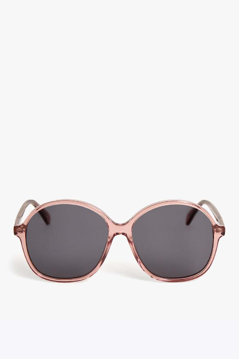 Clare V. Round Jane Sunglasses - Mauve | Garmentory