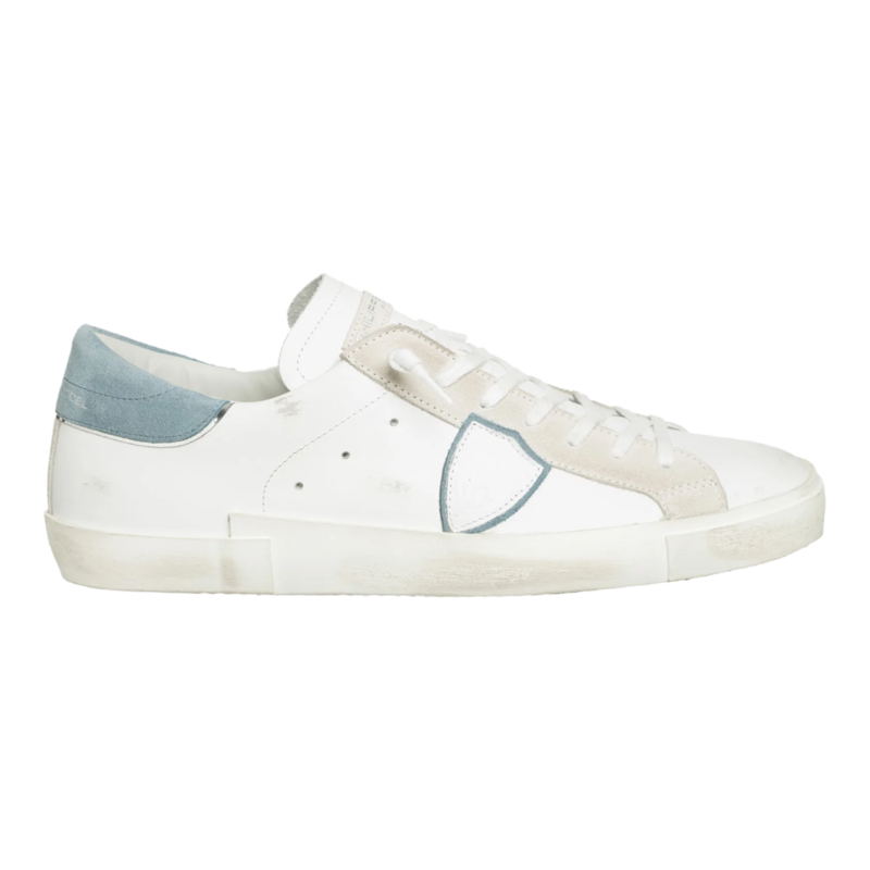 Prsx Low Top Leather Sneakers White/Black - Care of Carl